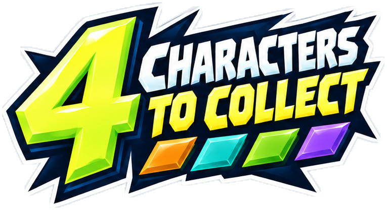 4 characters to collect!